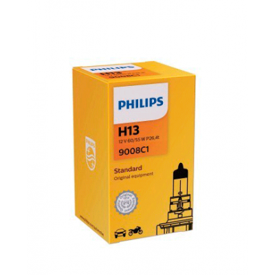 Галогеновая лампа Philips H13 Vision +30%